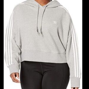 Adidas Cropped Hoodie.